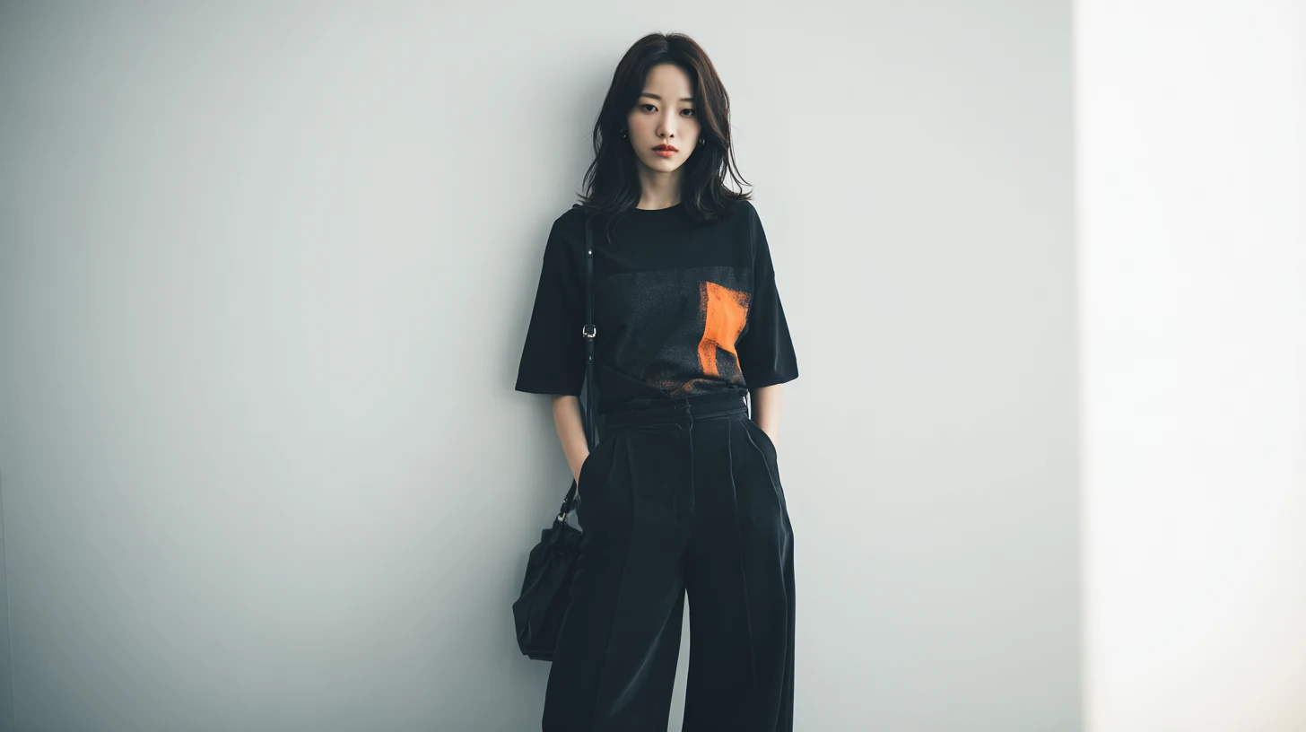 검은 옷만 입는 사람을 위한 스타일 팁 7가지