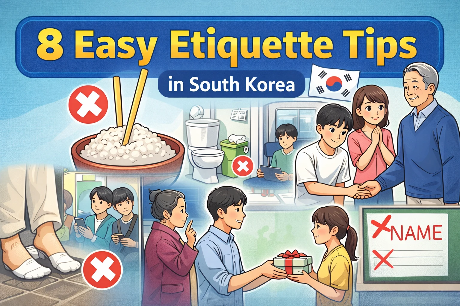 8 Easy Etiquette Tips in South Korea