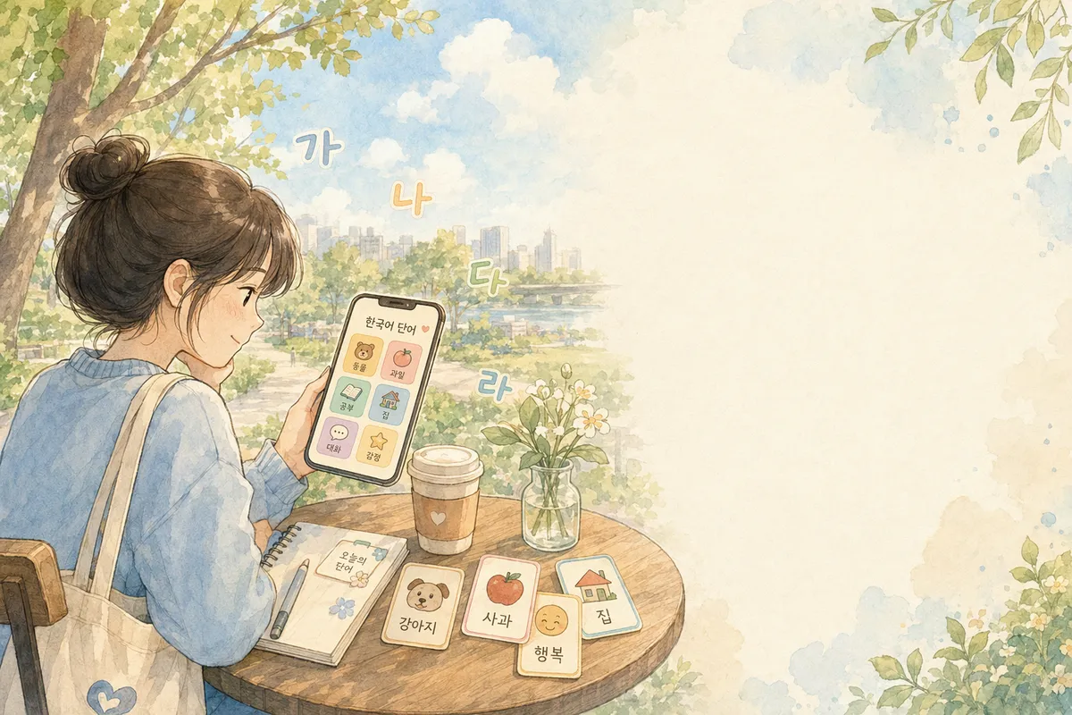 Best Korean Vocabulary Apps for Beginners (2026 Criteria)