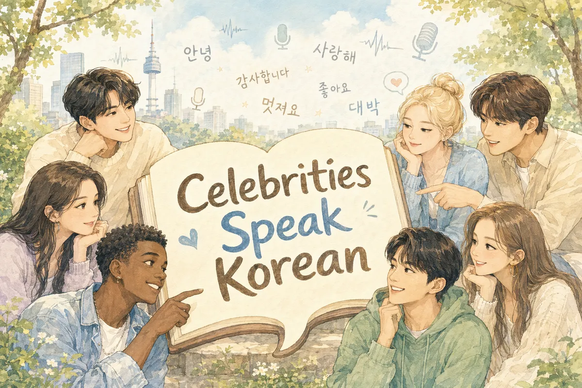 How Well Do Celebrities Speak Korean? Pronunciation Tips from Famous Speakers