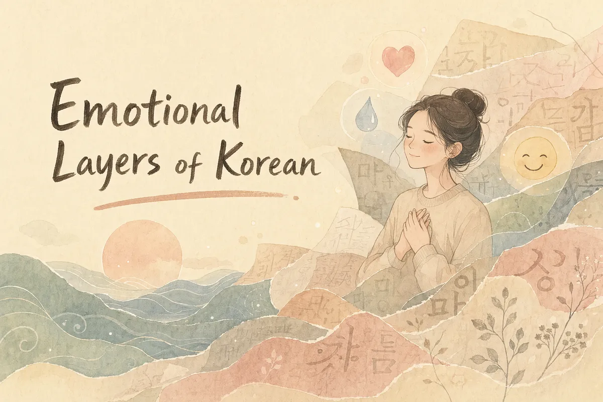 I Thought Learning Korean Was Vocabulary. Then I Found Its Emotional Layers