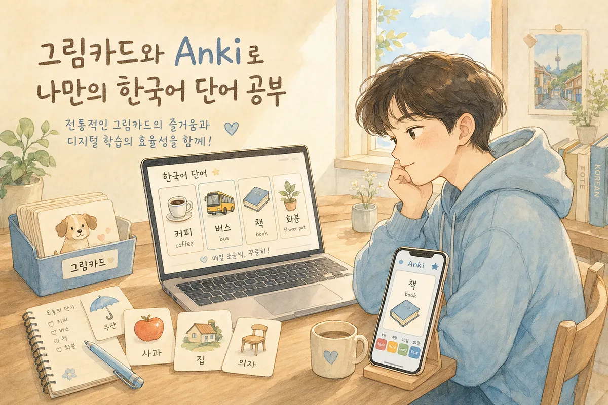 Kaja Korean vs Anki: Picture Quiz or SRS Decks?