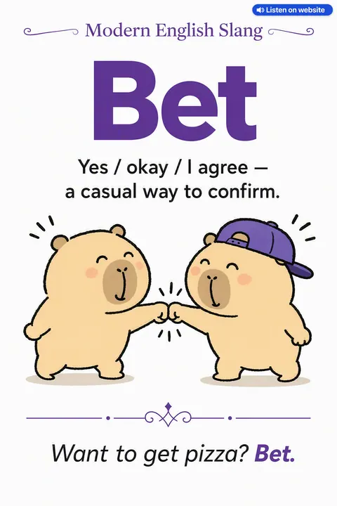 Sound of “Bet” pronunciation chart