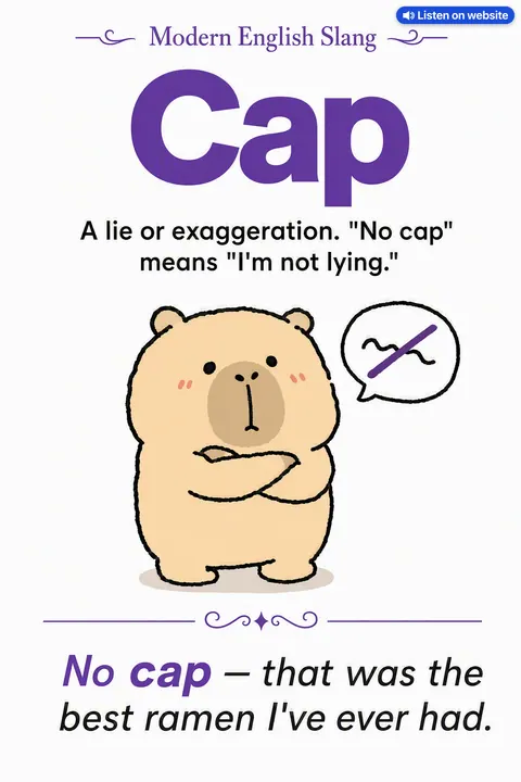 Sound of “Cap” pronunciation chart
