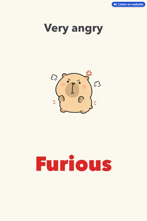 Sound of “Furious” pronunciation chart